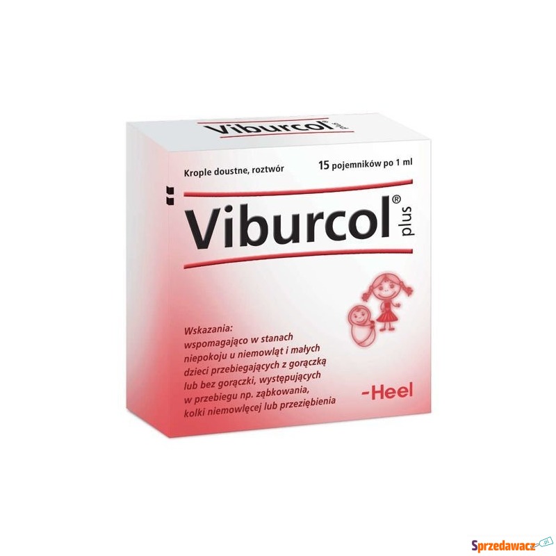 Viburcol plus 1ml x 15 pojemników - Witaminy i suplementy - Gołków