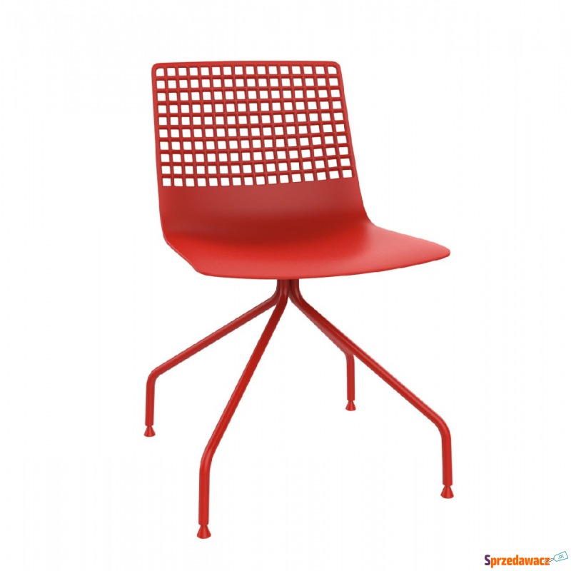 Krzesło Wire Spider Red - Krzesła kuchenne - Luboszyce