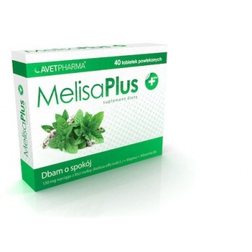 Melisa plus x 40 tabletek