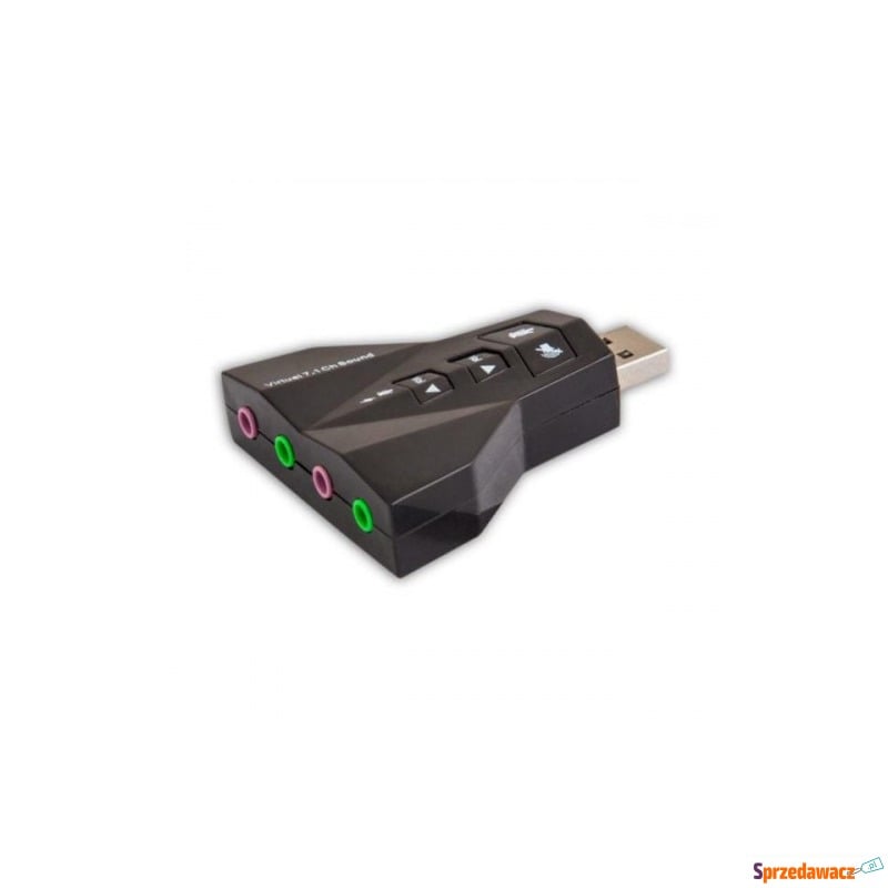 Karta dźwiękowe SAVIO AK-08 (Zewnętrzna; USB 2.0) - Karty dźwiękowe - Otwock