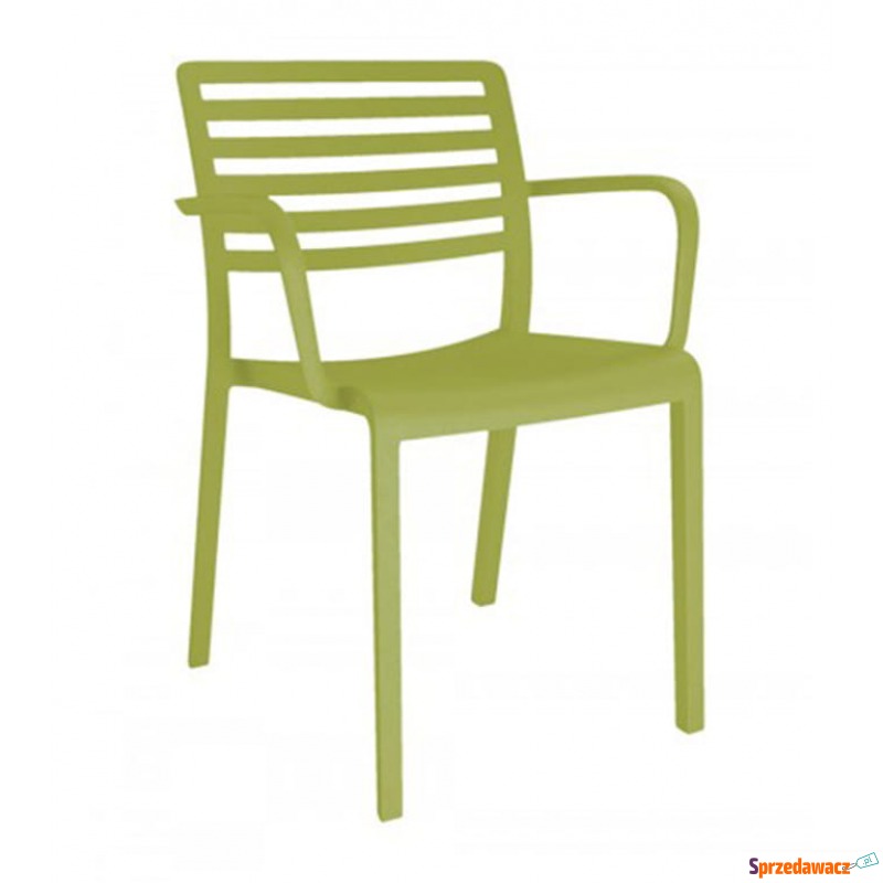 Krzesło Lama Arm Verde Oliva - Krzesła kuchenne - Siedlce