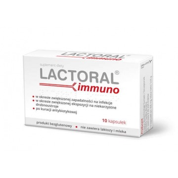 Lactoral immuno x 10 kapsułek