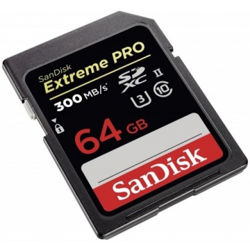 Karta pamięci SanDisk Extreme Pro SDSDXPK-064G-GN4IN (64GB; Class 10, Class U3)
