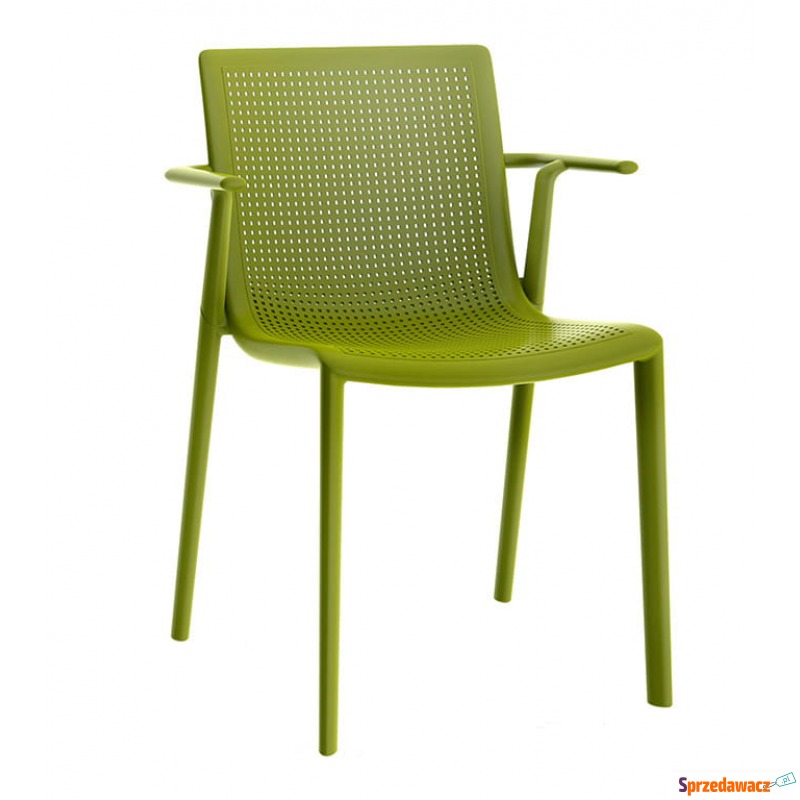 Krzesło Beekat Arm Verde Oliva Resol - Krzesła kuchenne - Gościęcin