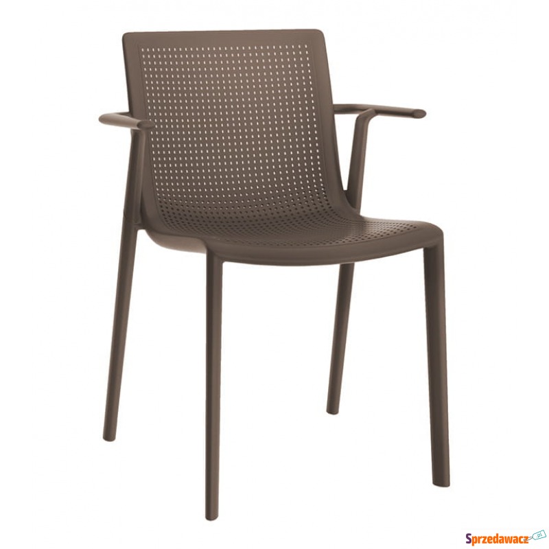 Krzesło Beekat Arm Chocolate Resol - Krzesła kuchenne - Skarżysko-Kamienna
