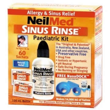 Sinus rinse pediatric kit zestaw podstawowy dla dzieci (60 saszetek)