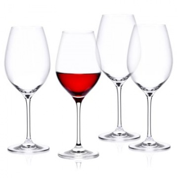 Zestaw 4 kieliszków do czerwonego wina DUKA ASPEN 550 ml transparentny szkło