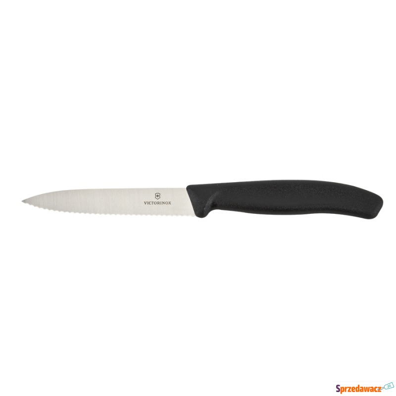 Nóż do jarzyn Victorinox czarny 10cm - Sztućce, noże - Krupniki
