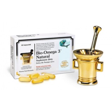 Bio-omega 3 natural x 60 kapsułek