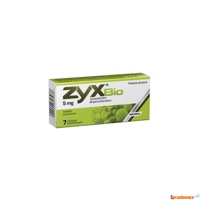 Zyx bio 5mg x 7 tabletek - Leki bez recepty - Mysłowice