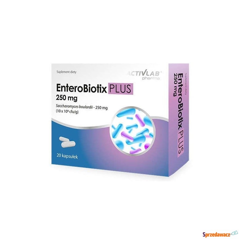 Enterobiotix plus x 20 kapsułek - Witaminy i suplementy - Leszno