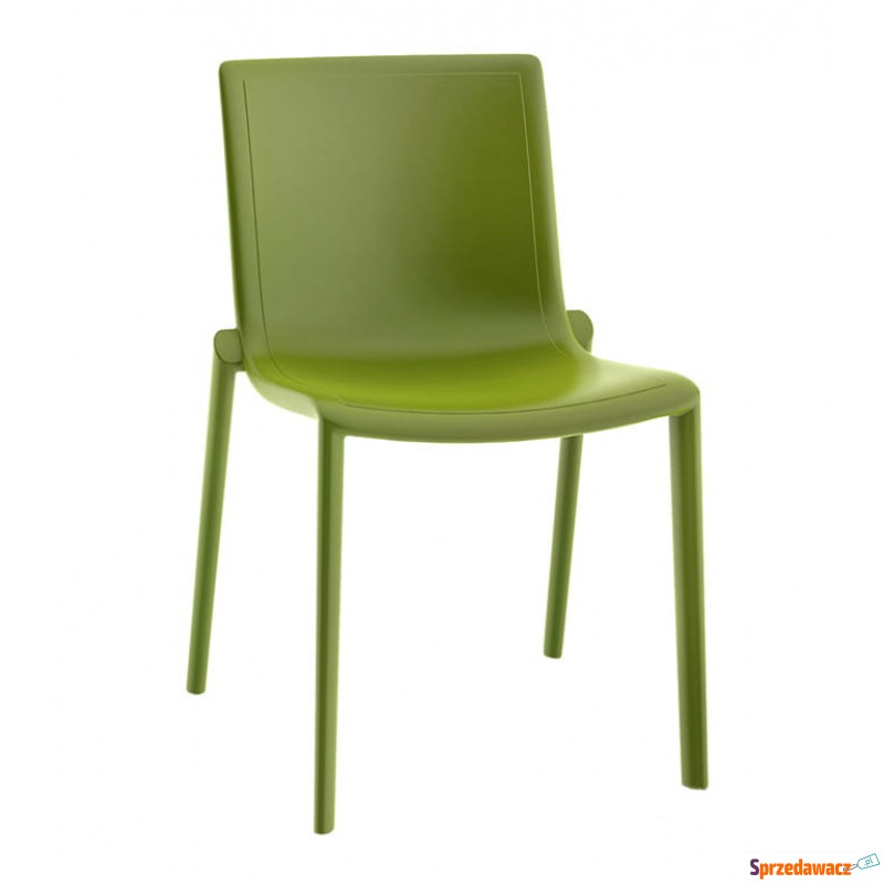Krzesło Kat Olive Green Resol - Krzesła kuchenne - Sieradz