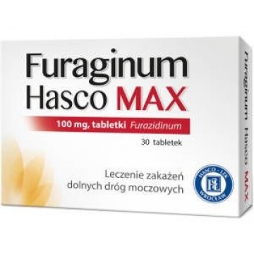 Furaginum hasco max 0,1g x 30 tabletek