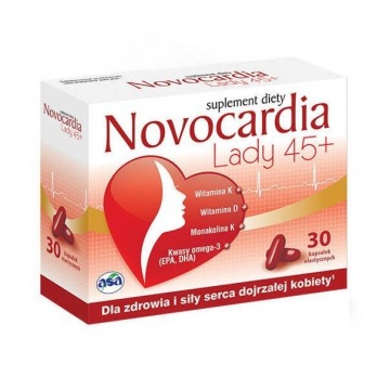 Novocardia lady 45+ x 30 kapsułek
