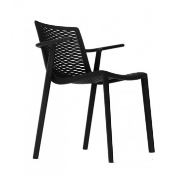 Krzesło Netkat Arm Black Resol