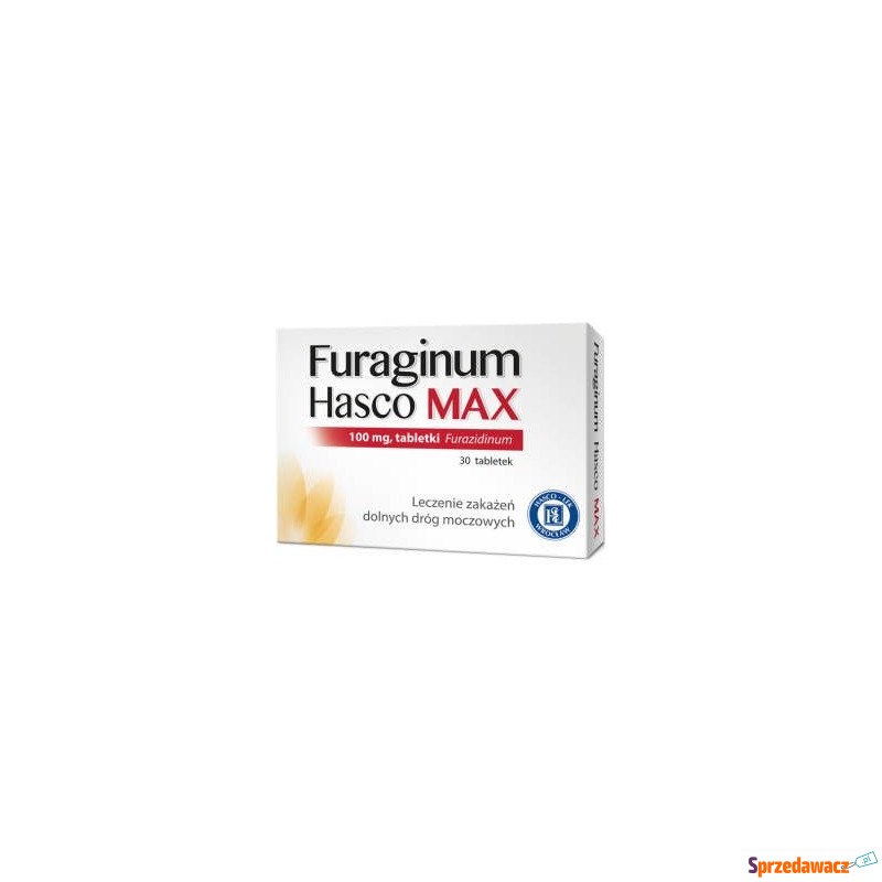 Furaginum hasco max 0,1g x 30 tabletek - Witaminy i suplementy - Wieluń