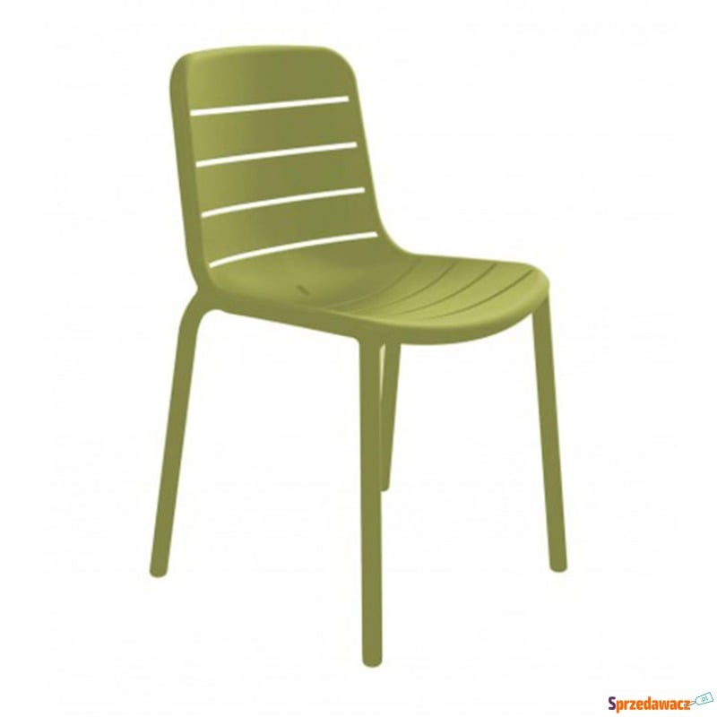 Krzesło Gina Verde Oliva Resol - Krzesła kuchenne - Krosno