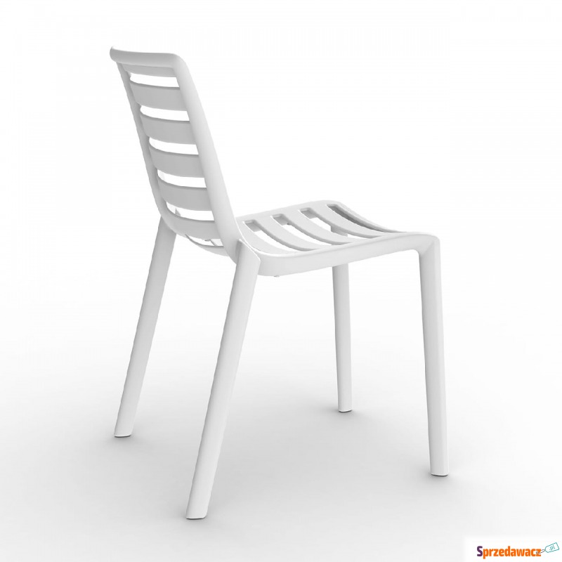 Krzesło Slatkat Bianco Resol - Krzesła kuchenne - Sopot