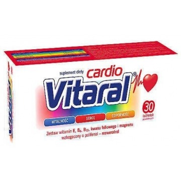Vitaral cardio x 30 tabletek