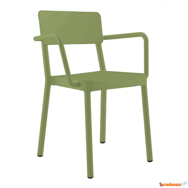 Krzesło Lisboa Armchair Verde Oliva Resol - Krzesła kuchenne - Jarosław