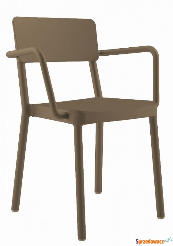 Krzesło Lisboa Armchair Chocolate Resol - Krzesła kuchenne - Dzierżoniów