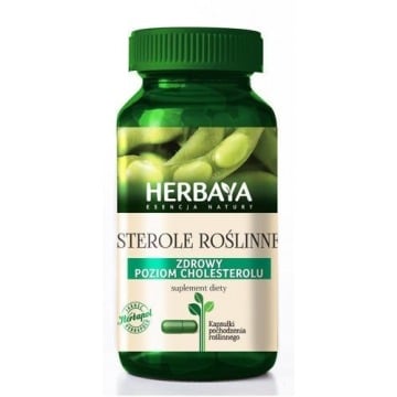 Herbaya sterole roślinne prawidłowy poziom cholesterolu x 60 kapsułek