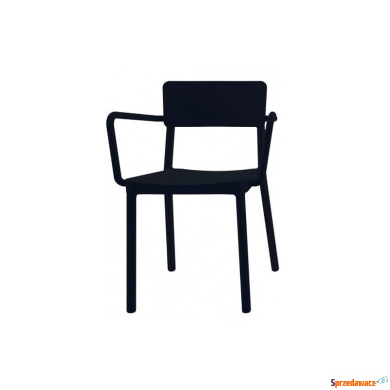 Krzesło Lisboa Armchair Negro Resol - Krzesła kuchenne - Kiełpino