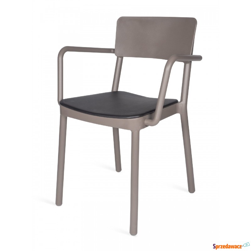 Krzesło Lisboa Upholstered Arm Chocolate Resol - Krzesła kuchenne - Żagań