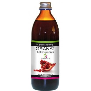 Granat sok z granatu bez konserwantów 1000ml