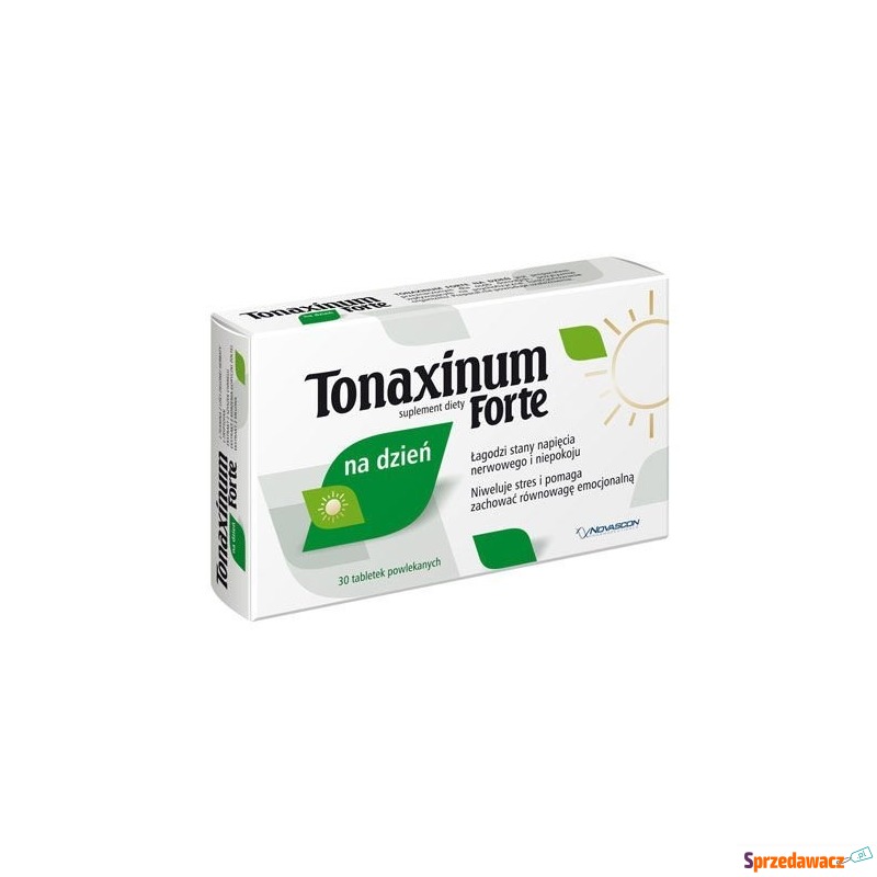 Tonaxinum forte na dzień x 30 tabletek - Witaminy i suplementy - Białystok
