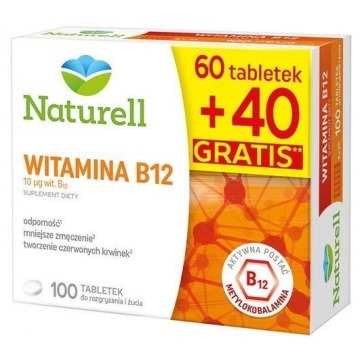 Witamina b12 x 100 tabletek do żucia