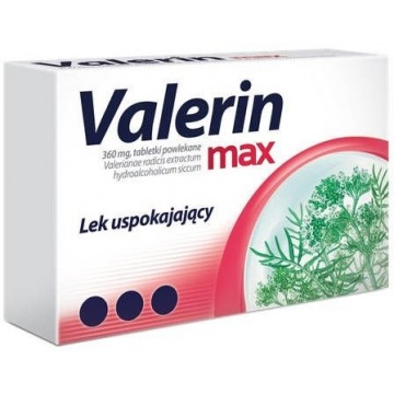 Valerin max x 10 tabletek