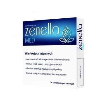 Zenella med x 14 tabletek dopochwowych