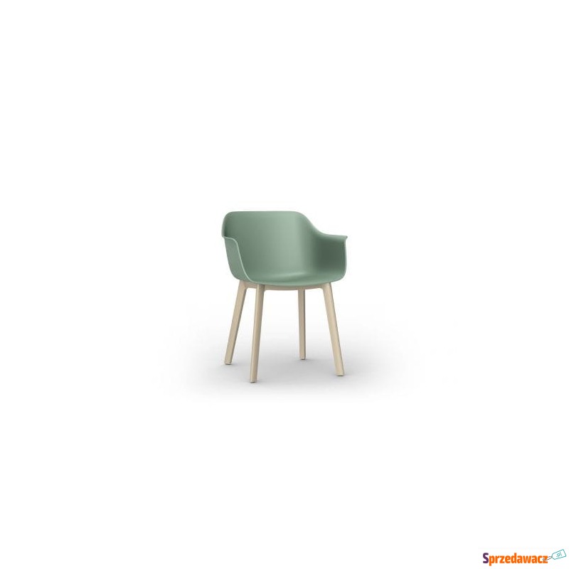 Krzesło Shape Click Greenish Grey Resol - Krzesła kuchenne - Bezrzecze