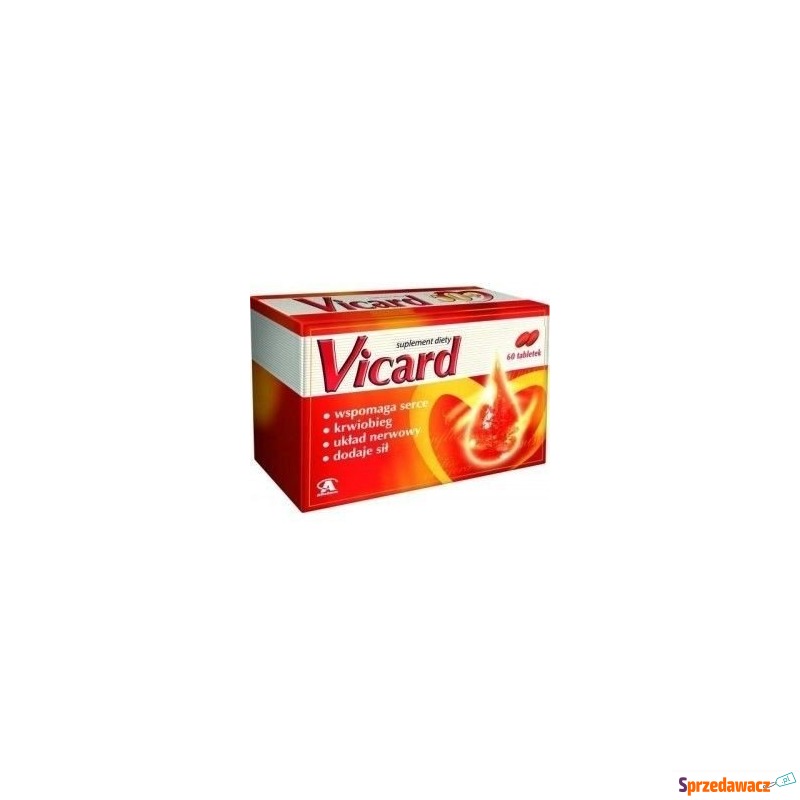 Vicard x 60 drażetek - Witaminy i suplementy - Świeradów-Zdrój