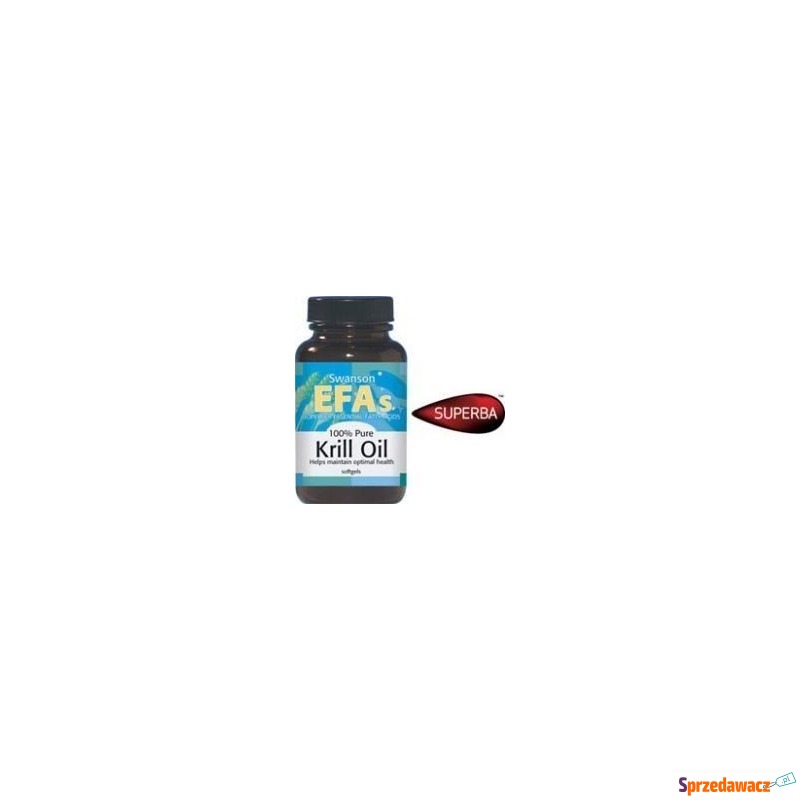 Swanson krill oil (olej z kryla) x 60 kapsułek - Witaminy i suplementy - Nowogard
