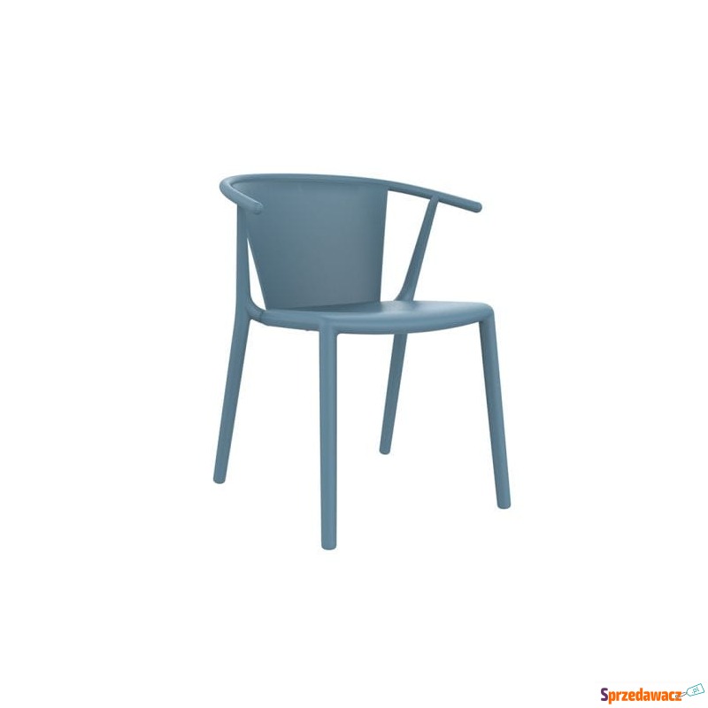 Krzesło Steely Retro Blue Resol - Krzesła kuchenne - Rogoźnik