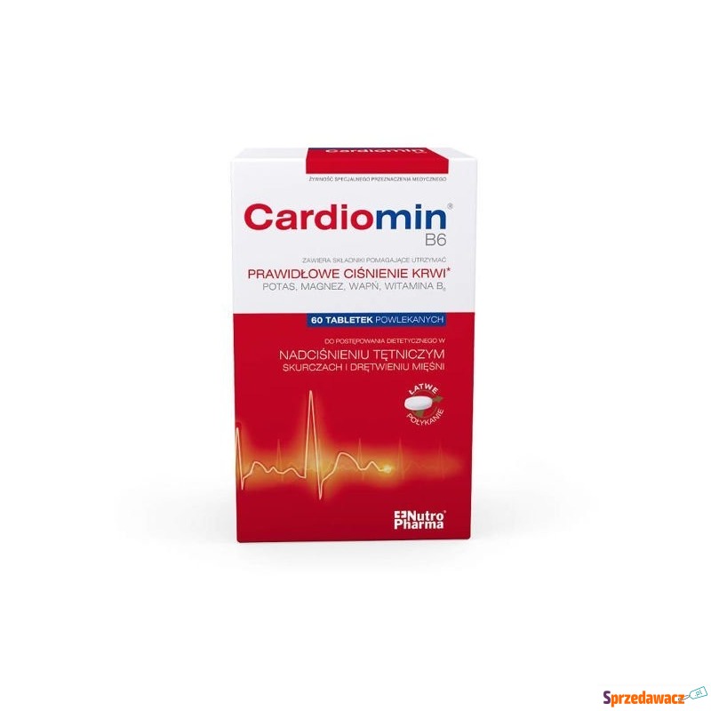 Cardiomin b6 x 60 tabletek - Witaminy i suplementy - Nowa Ruda