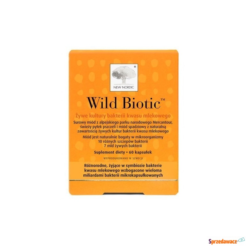 Wild biotic x 60 kapsułek - Witaminy i suplementy - Chrzanów
