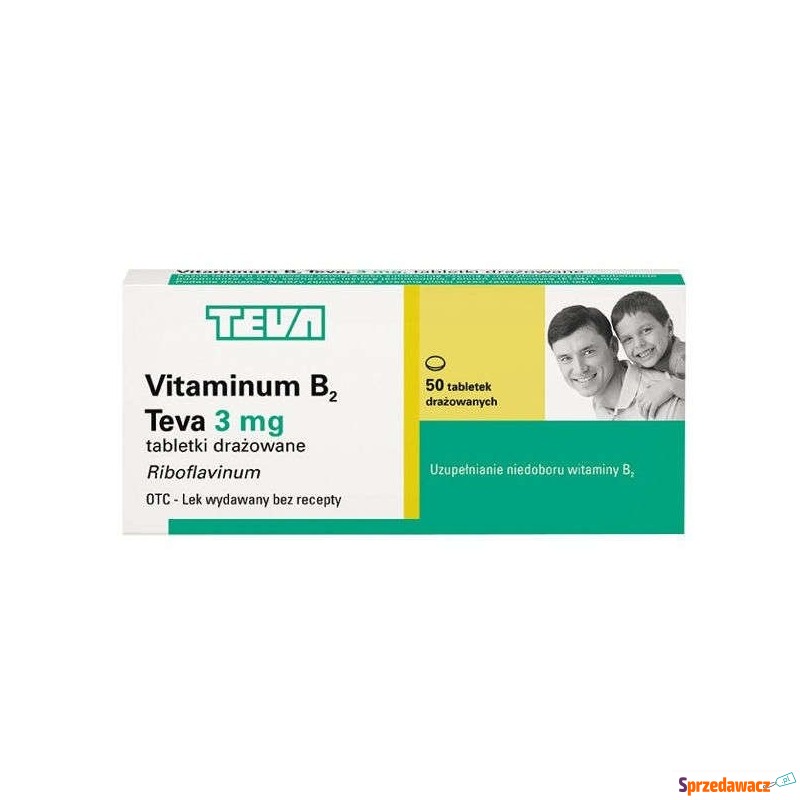 Vitaminum b2 pliva 3mg x 50 tabletek - Witaminy i suplementy - Wałbrzych