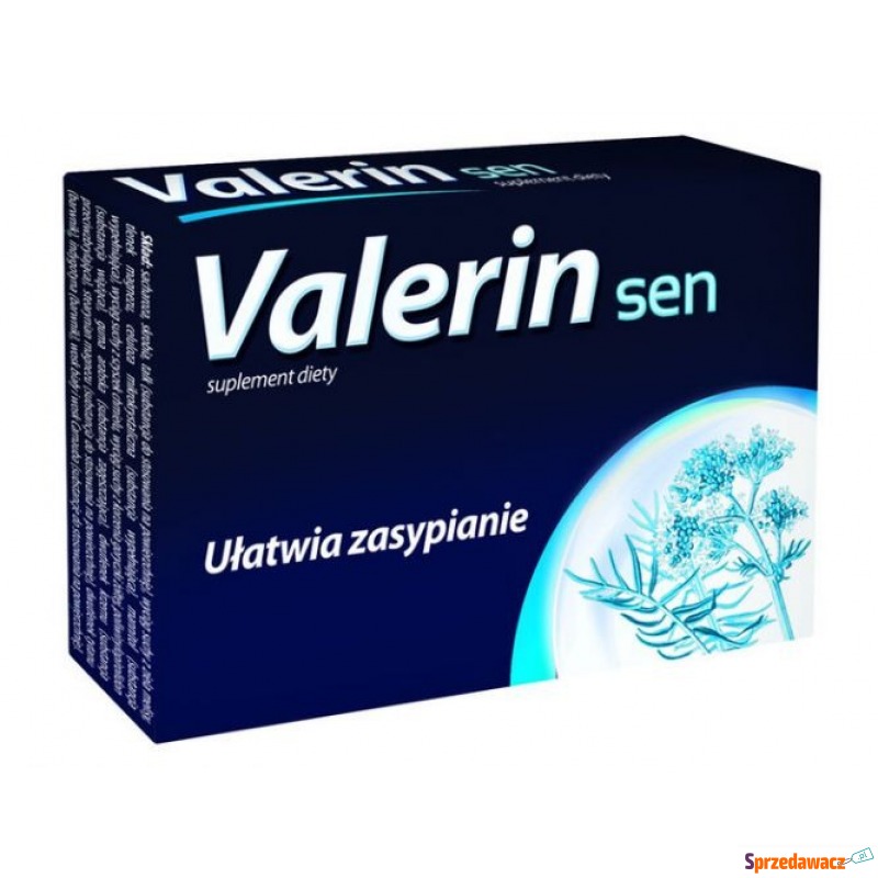 Valerin sen x 20 tabletek - Witaminy i suplementy - Koszalin