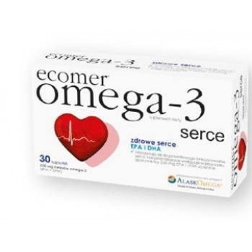 Ecomer omega-3 serce x 30 kapsułek