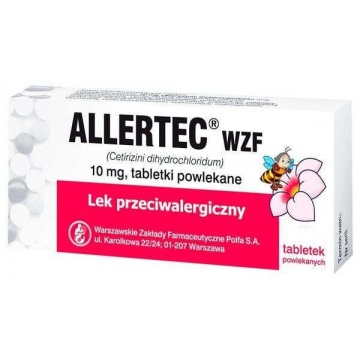 Allertec wzf 0,01g x 10 tabletek