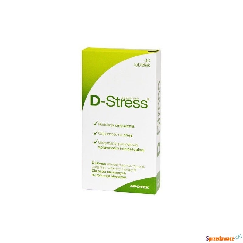D-stress x 40 tabletek - Witaminy i suplementy - Legnica