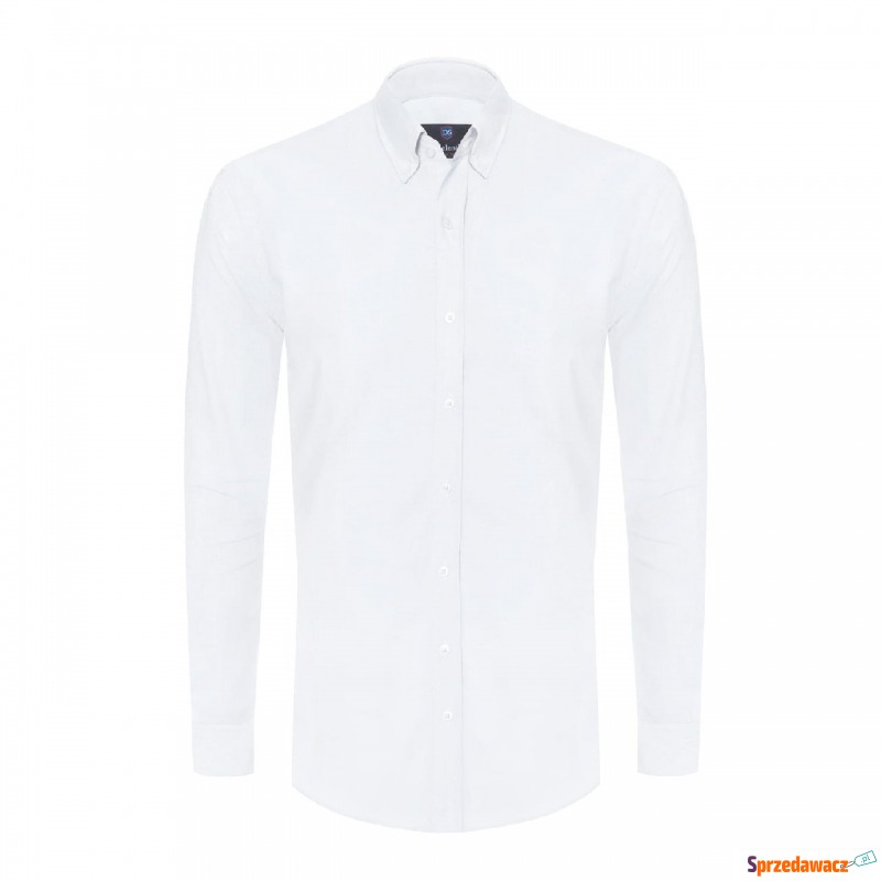 
Koszula męska DI SELENTINO OXFORD WHITE / SLIM - Koszule - Tczew