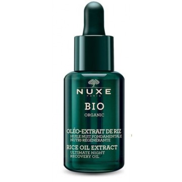 Nuxe bio regenerujący olejek odżywczy na noc - olej ryżowy 30ml