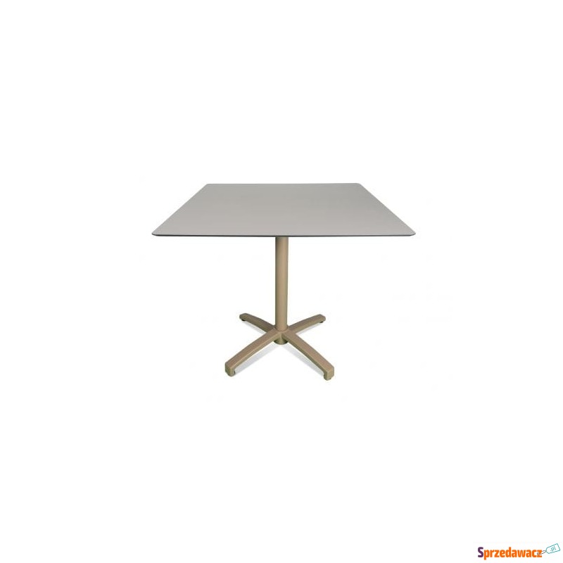 Stół Drop 70x70 Sand-Silver Resol - Stoły kuchenne - Paczkowo