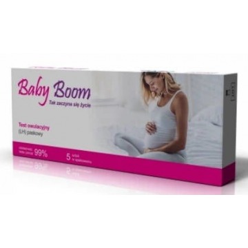 Baby boom test owulacyjny paskowy x 5 sztuk