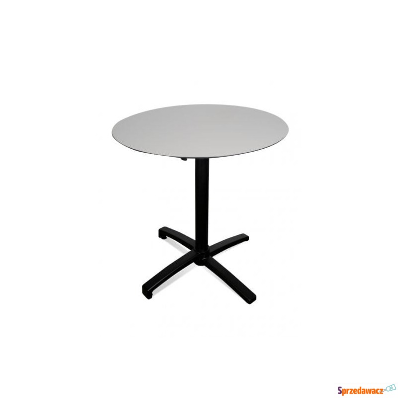 Stół Drop śr. 70 cm Black-White Resol - Stoły kuchenne - Zaścianki