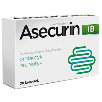 Asecurin ib x 20 kapsułek